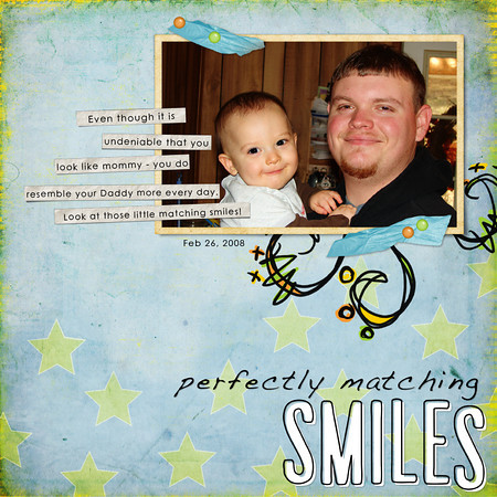 Matching smiles - Color Challenge #1