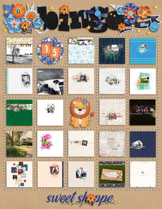 May 2017 Bingo