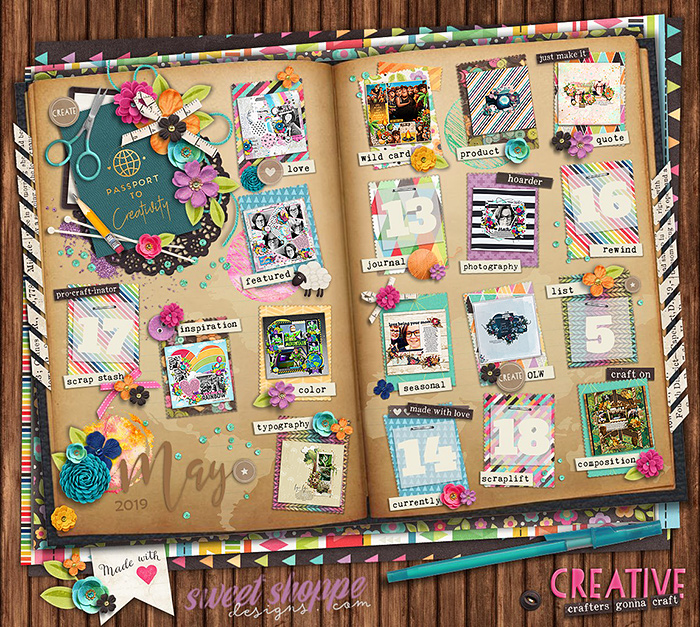 may 2019 - passport to creativity
