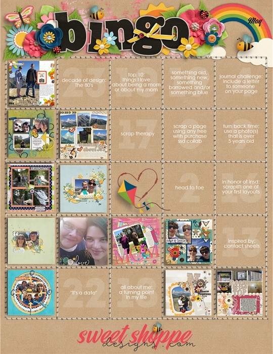 May SSD Bingo Challenge 2016
