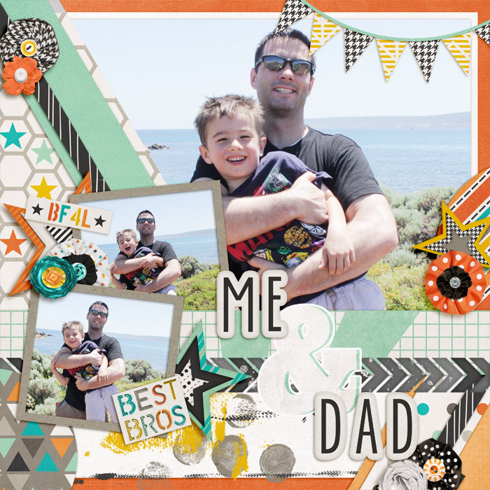 me and dad
