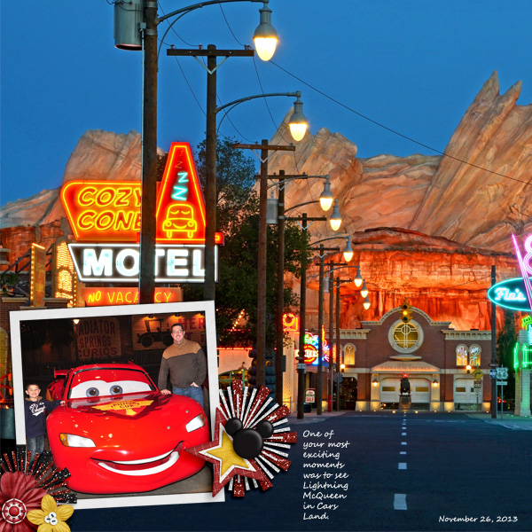 Meeting Lightning McQueen