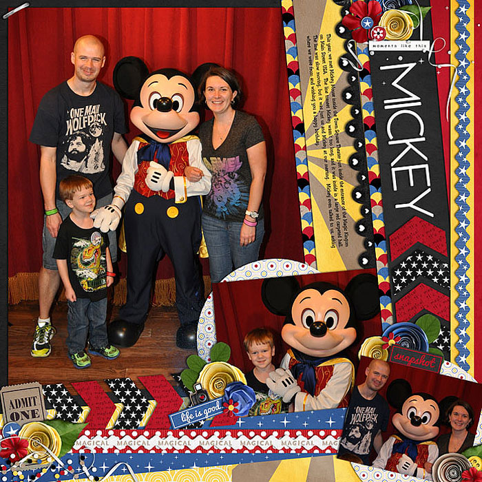 Meeting Mickey Mouse