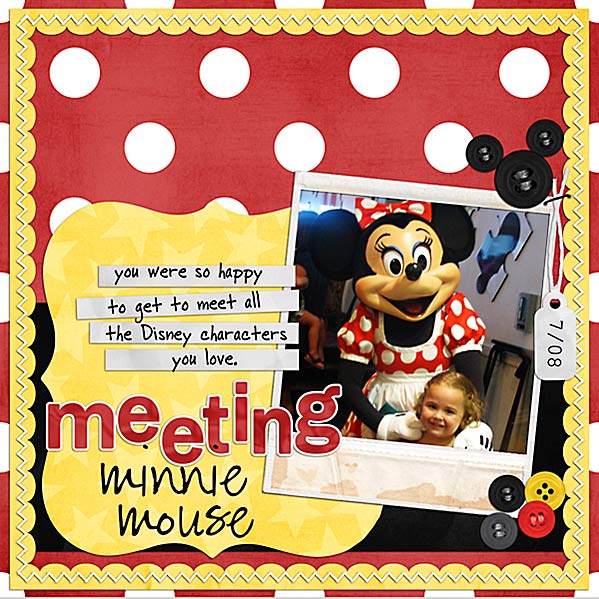 Meeting Minnie Mouse