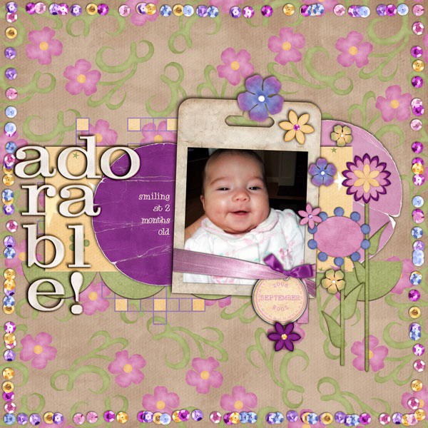 Melany at 2 month