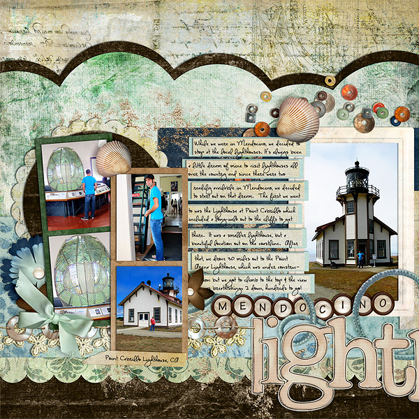 Mendocino Lighthouses - Left