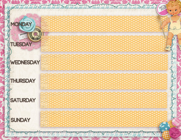 Menu Board Insert