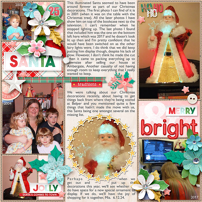 Merry and Bright - Santa
