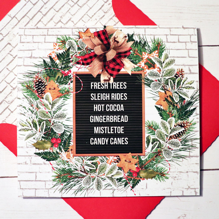 Merry Christmas Wreath