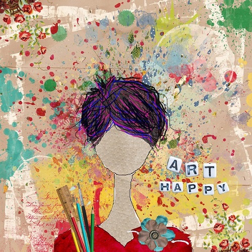 Messy Art = Happy