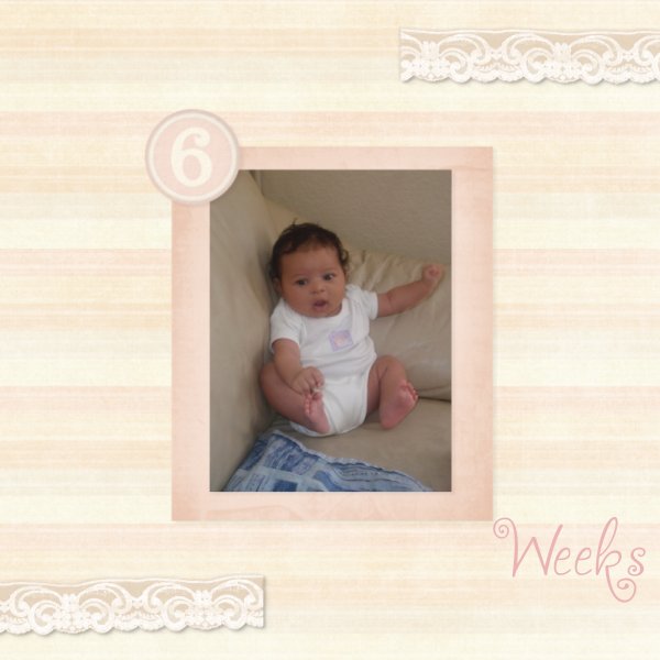 Mia 6 weeks