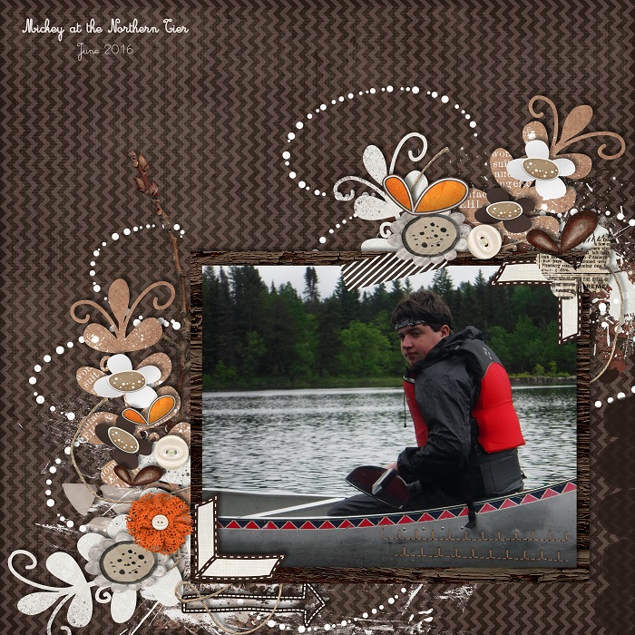 Mickey at the Northern Tier June 2016