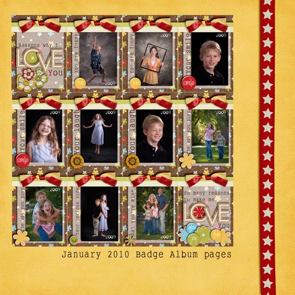 Mini Badge Album