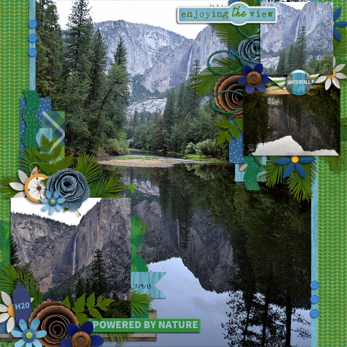 Mirrored Yosemite Falls
