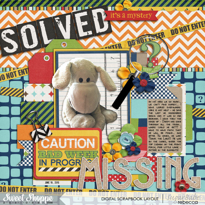 missing... SOLVED!