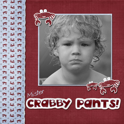 Mister Crabby Pants