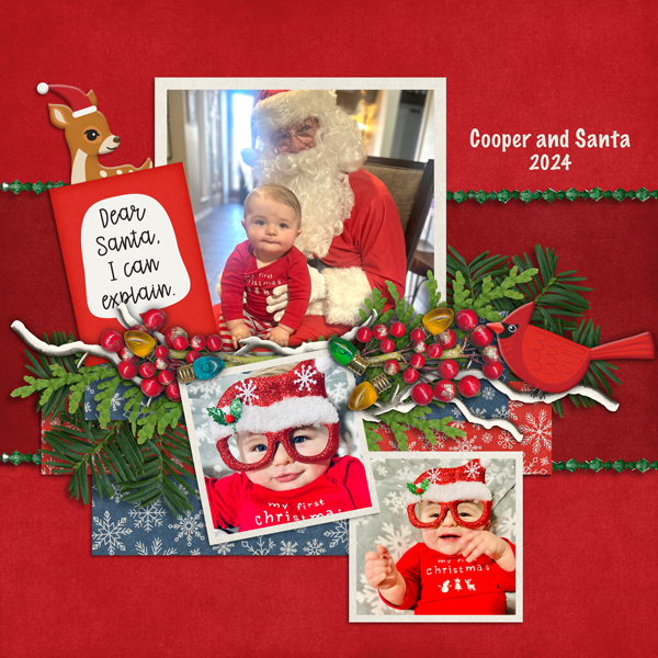 Mistletoe Memories bundle by Clever Monkey Graphics