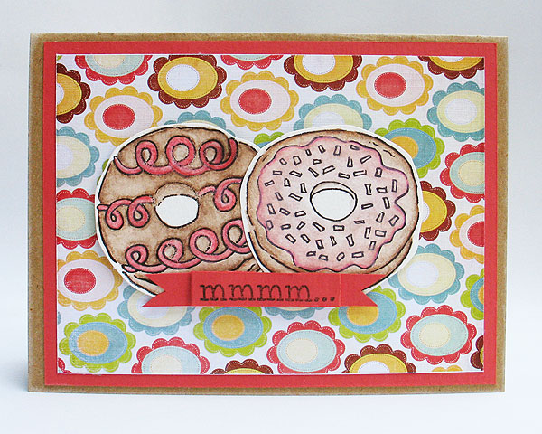 Mmmm, Donuts Card