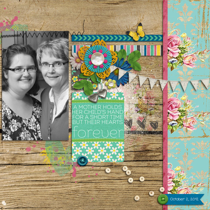 mom and me