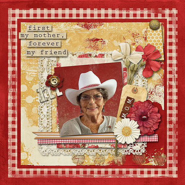 Mom on Western Day 2014