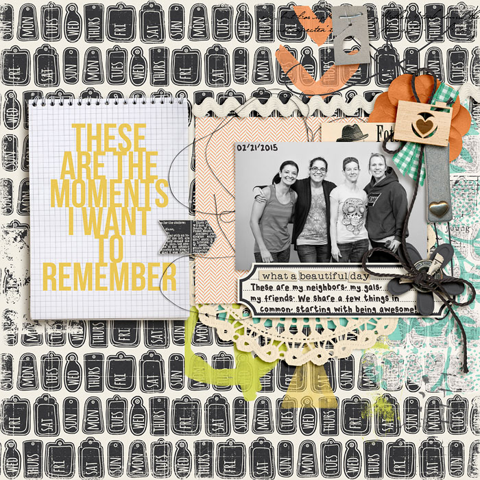 Moments I want to remember