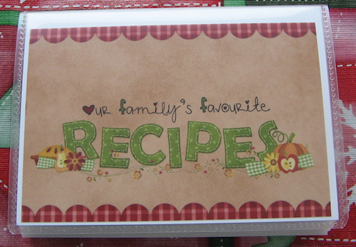 Mom's Recipes cover