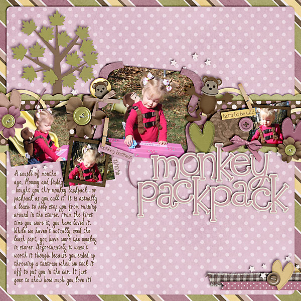 Monkey Packpack