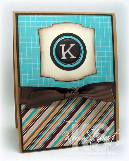 Monogram card