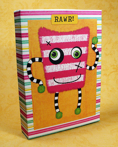 Monster Rawr Candy Box