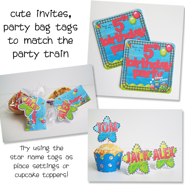 More train party ideas