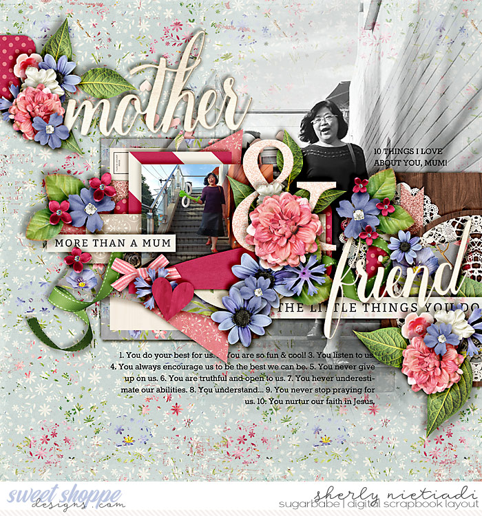mother & friend