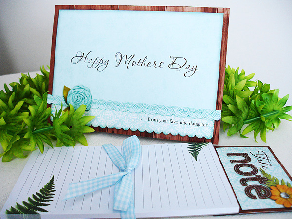 Mothers Day Card and gift
