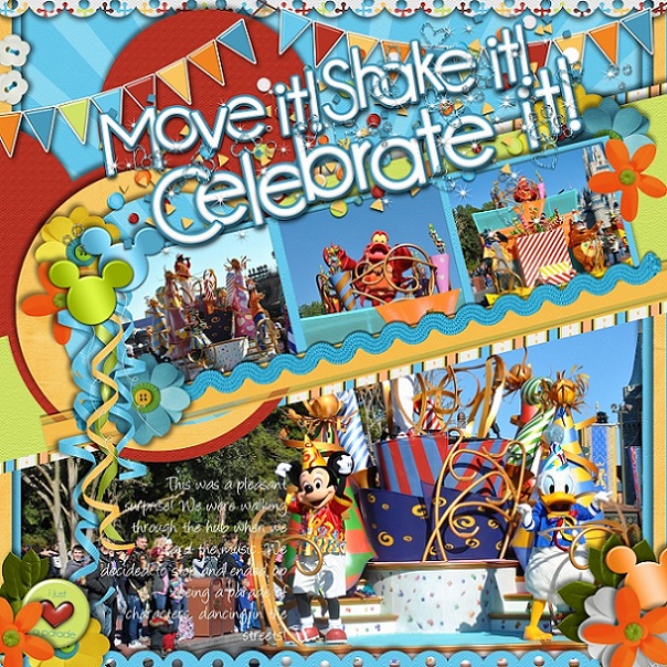 Move It Shake Celebrate It Parade at Magic Kingdom