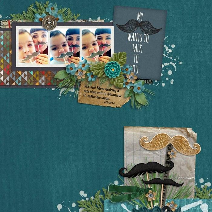 Movember bundle by Clever Monkey Graphics