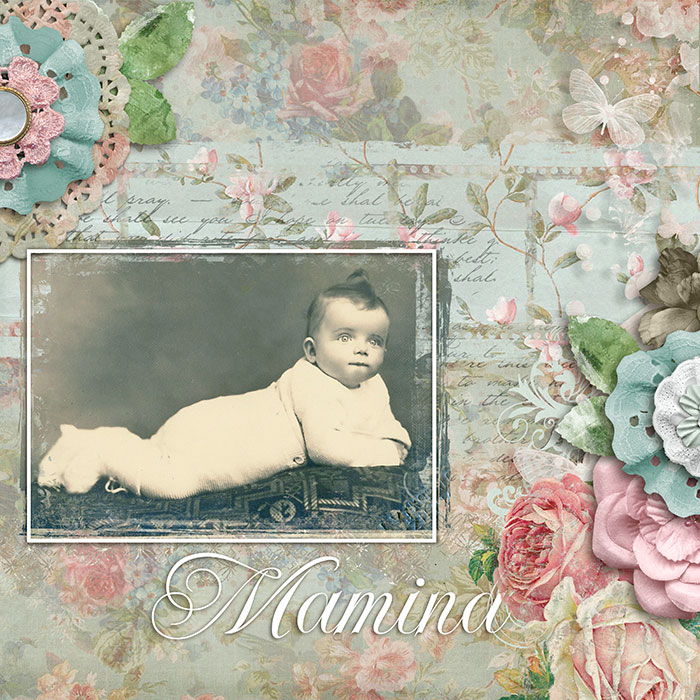 Mum as a baby