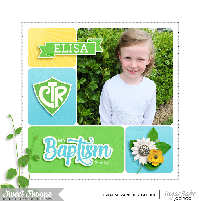 My baptism