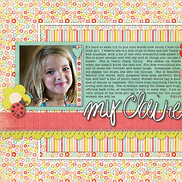 My Claire, pg. 1