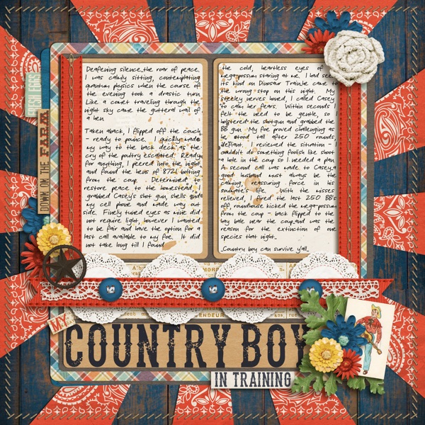 My Country Boy In Training