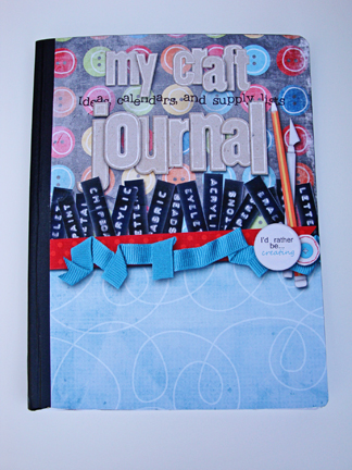 My craft journal