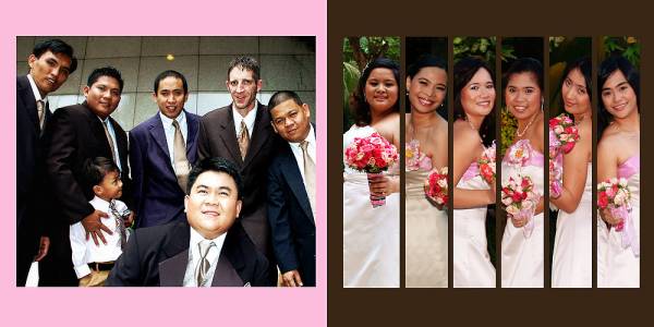 My DIY Wedding Album using 2 Pager Templates by Penny Springman