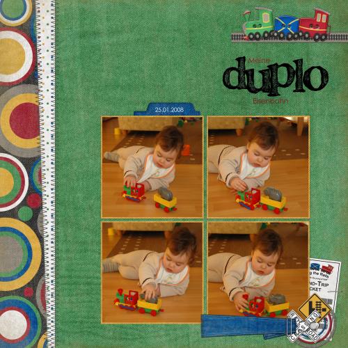 My duplo train