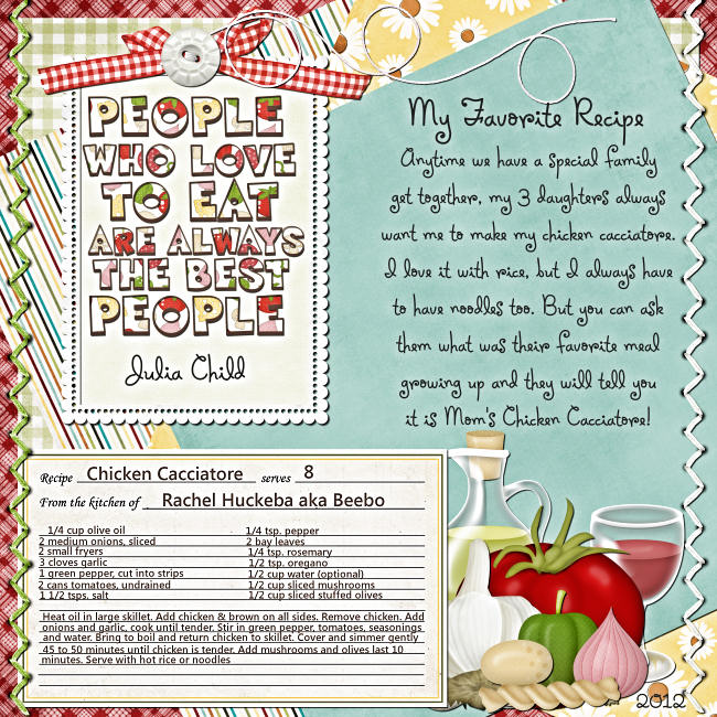 My Favorite Recipe