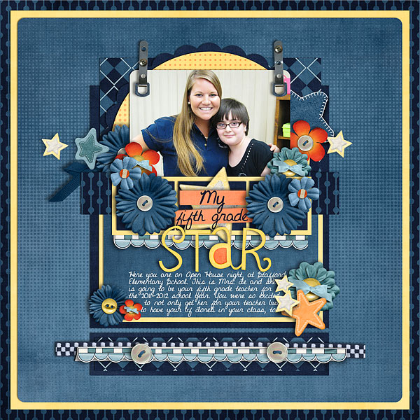 My fifth grade star!