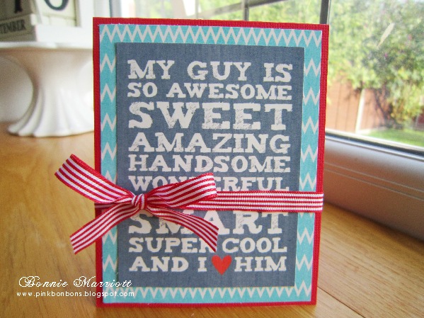 My Guy - Subway Art Card
