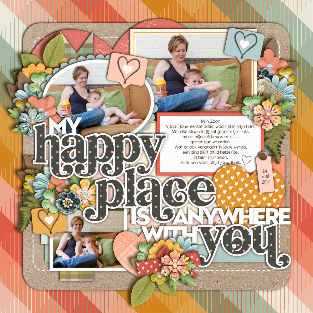 My happy place is anywhere with you