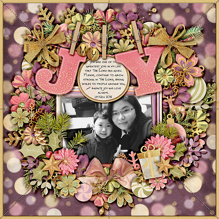 My joy