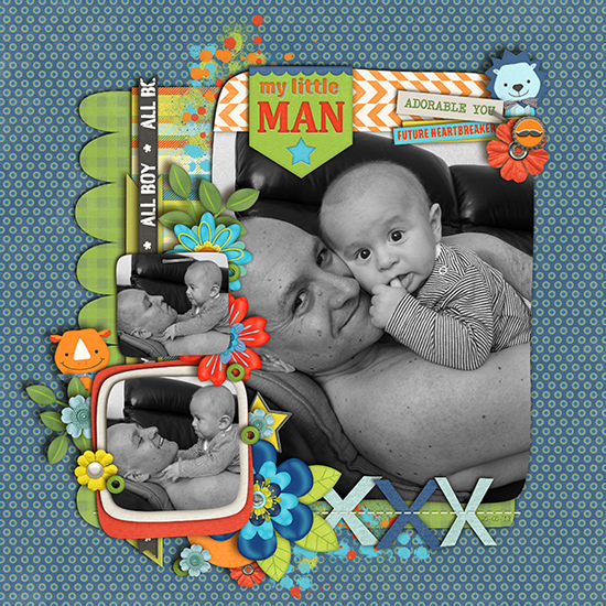 My little man