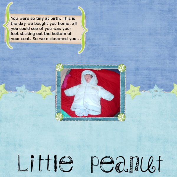 my little peanut