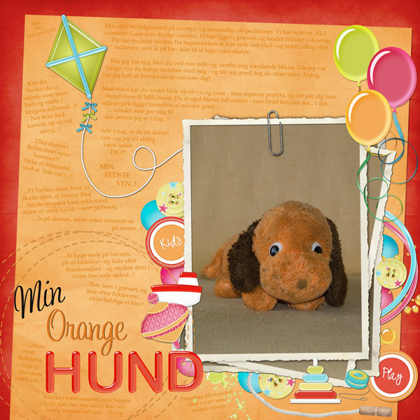 My Orange dog