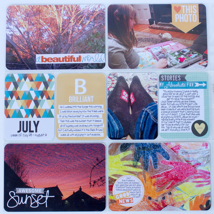 My Project Life 2014 - Week 31a
